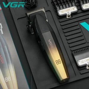 VGR Hair Trimmer Professional Barber Hair Cutting Machine Cordless Hair Clipper
